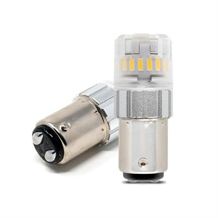 LAMPADE LED SERIE POWERP21/5W 12V (1157) BAY15d Colore BIANCO